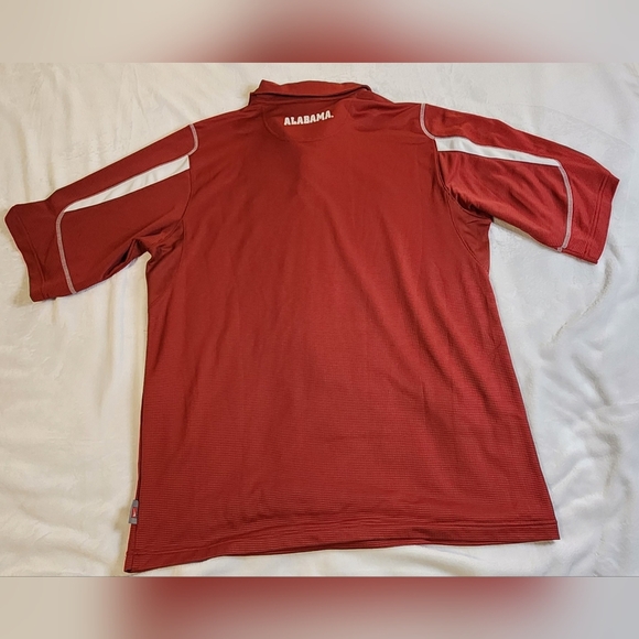 Nike Men's Alabama Polo Shirt, Crimson, EUC, Size Large - Picture 5 of 7